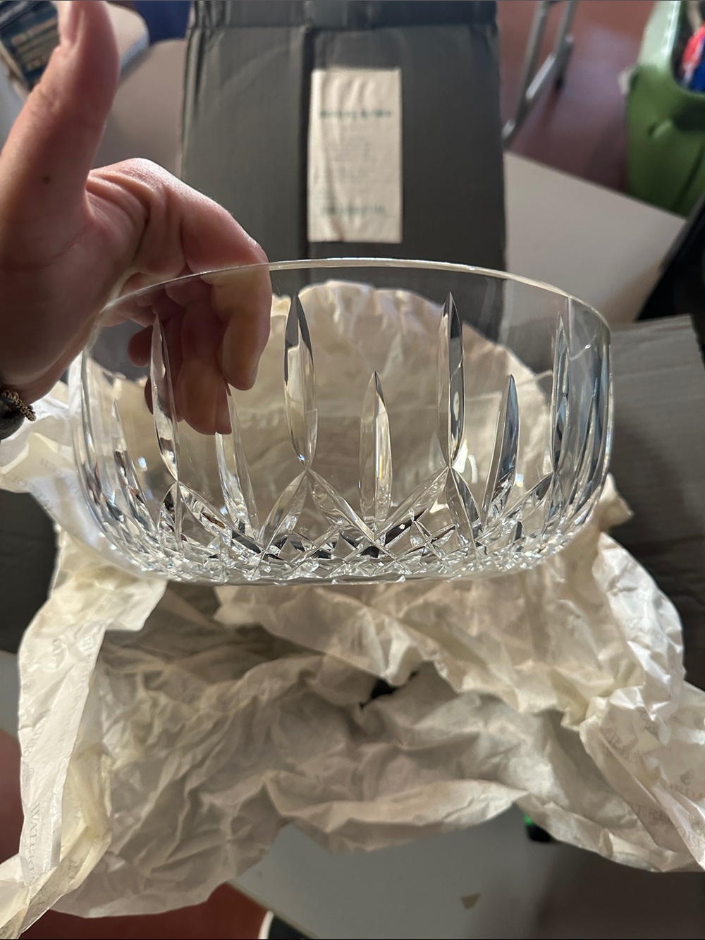 WATERFORD 10” LISMORE SALAD BOWL